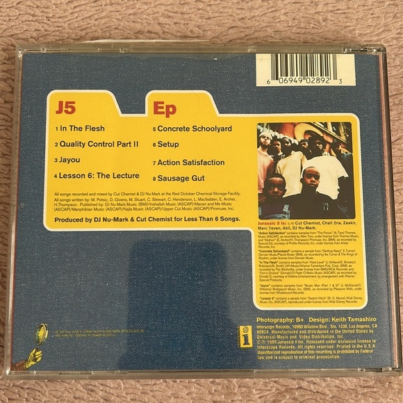 Jurassic 5 EP CD in case - Picture 2 of 5